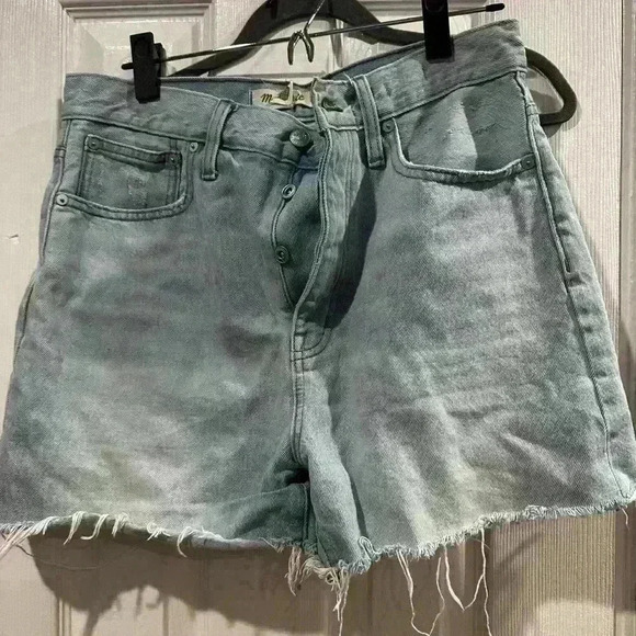 MADEWELL THE MOM JEAN SHORT - Picture 1 of 3